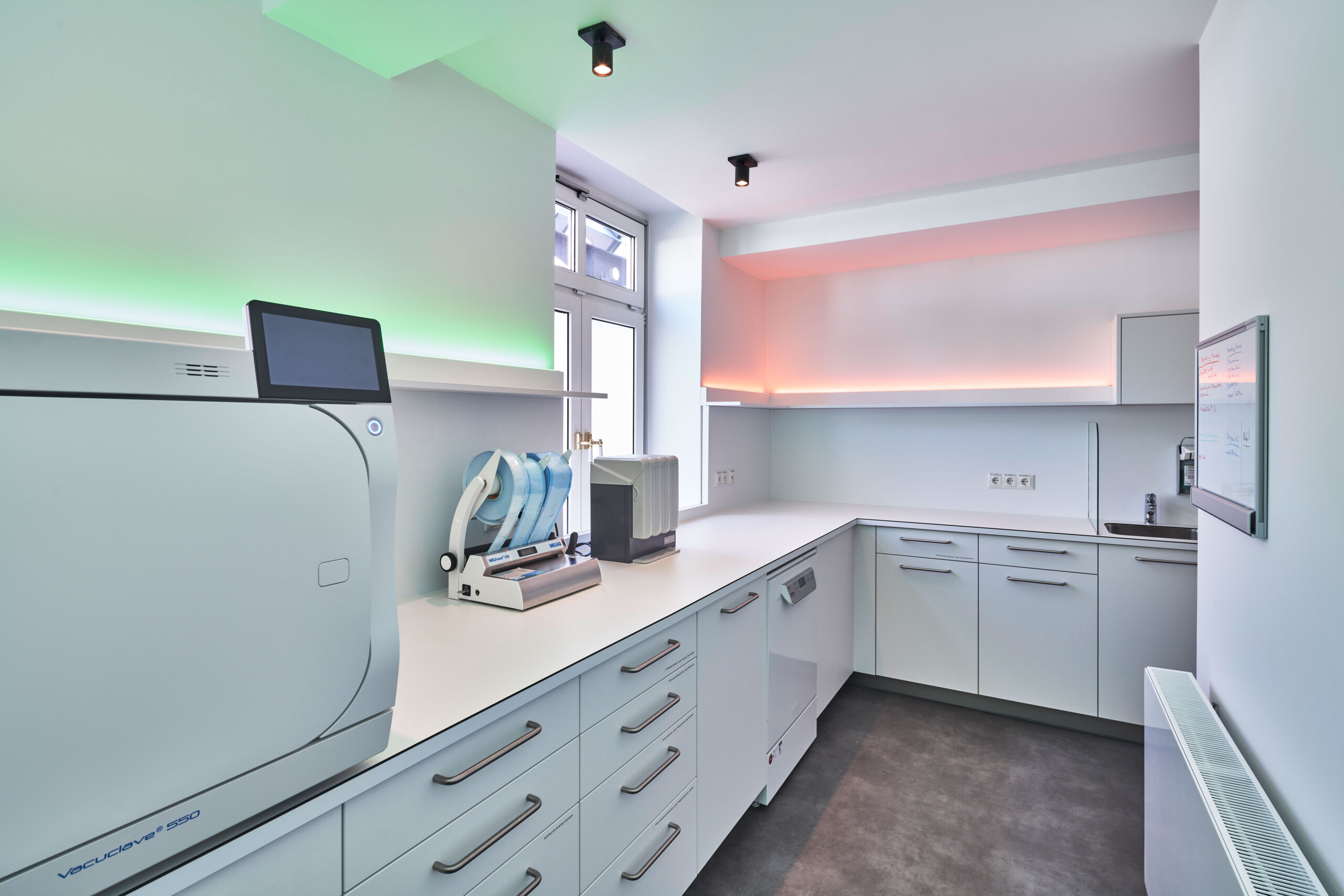 Der Steriraum in der Praxisklinik Ulmenhof
