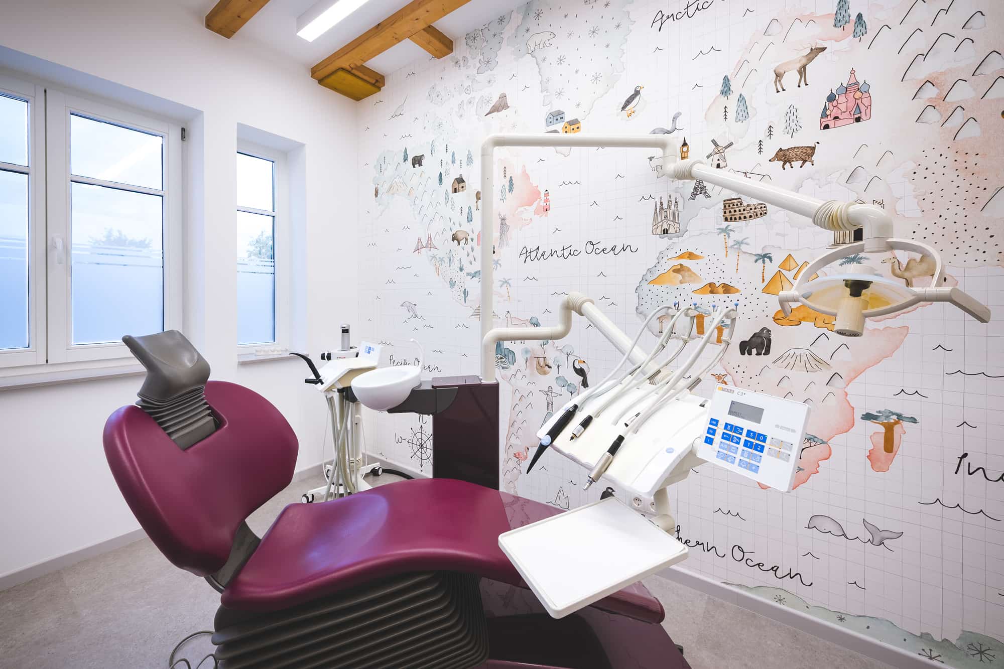 Behandlungsraum in der Praxis Dr. Böwe-Ließmann